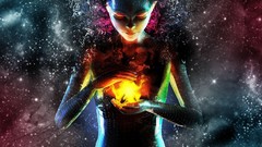 Magic woman multicolor