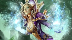 Magic world of warcraft blood elf artwork video games fantasy 