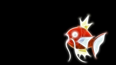 Magikarp Pokemon black background