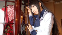 Mahou shoujo madoka magica akemi homura cosplay