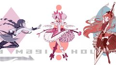 mahou shoujo madoka magica akemi homura kaname madoka tomoe mami
