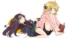 Mahou shoujo madoka magica akemi homura tomoe mami mahou shoujo