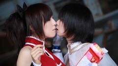 Mahou shoujo madoka magica sakura kyouko miki sayaka cosplay