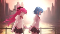 Mahou shoujo madoka magica sakura kyouko miki sayaka mahou 