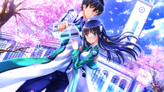 Mahouka Koukou no Rettousei Anime Shiba Miyuki Shiba Tatsuya gun