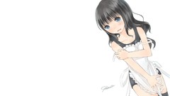 Maids brunettes blue eyes
