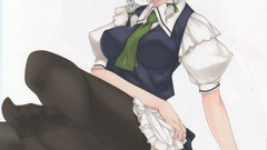 Maids gray hair touhou izayoi sakuya