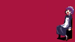 Maids purple hair short