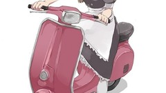 Maids Vespa Scooters Simple