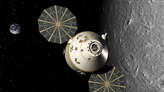 Main Orion lunar orbit