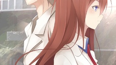 Makise kurisu steins gate illustrations okabe rintarou