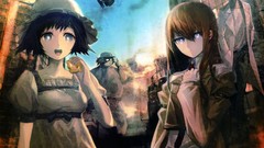 Makise kurisu steins gate shiina mayuri okabe rintarou Hashida 