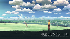 Makoto Shinkai 5 centimeters