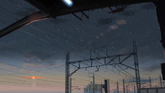 Makoto Shinkai power lines