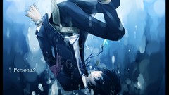 Male black hair video games anime boys Persona series Persona 3