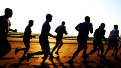 Male Gent running Sport