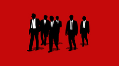 Man band crowd Anonymous