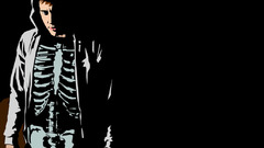 Man Bones standing dark