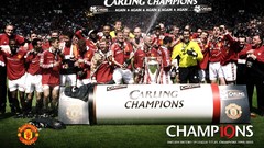 Manchester United cups soccer Football legend alex ferguson 