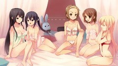 Manga anime girls akiyama mio k - on nakano azusa hirasawa yui 