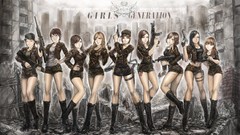 Manga anime girls digital art Girls Generation SNSD