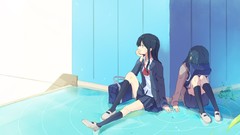 Manga anime girls yuri