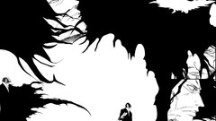 Manga bleach zangetsu grayscale