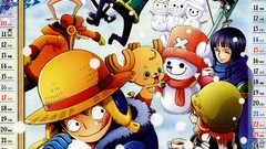 Manga Calendar monkey d luffy Chopper One Piece (anime)