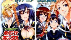 Manga cleavage Kurokami Medaka Medaka Box