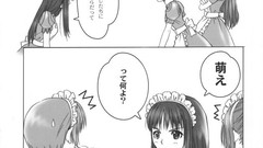 Manga hair band hair