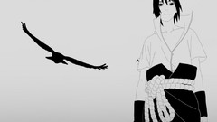 Manga monochrome uchiha sasuke naruto shippuden