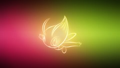 Manga Pokemon multicolor celebi video games