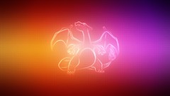 Manga Pokemon multicolor charizard video games