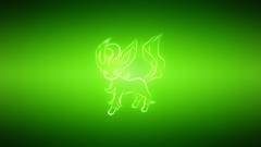 Manga Pokemon multicolor leafeon video games