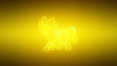 Manga Pokemon multicolor luxray video games