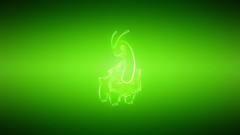 Manga Pokemon multicolor meganium video games