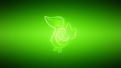 Manga Pokemon multicolor snivy video games