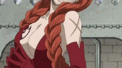 Manga red eyes redhead anime girls fairy tail mage Corona Flare