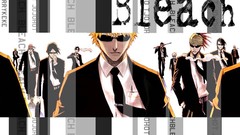 Manga sunglasses bleach kurosaki ichigo Kuchiki byakuya Zaraki 