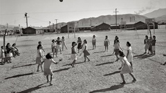 Manzanar volleyball 1943 high