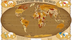 Maps charts world map