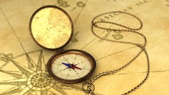 Maps compasses chains