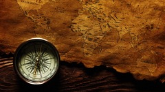 Maps compasses world map