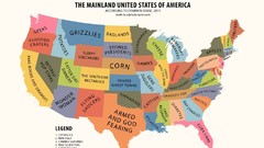 Maps funny USA charts stereotype