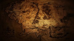 Maps Middle-Earth artwork the lord of the rings fantasy art