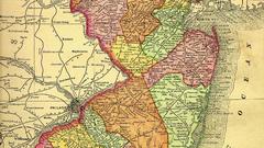 Maps New jersey World