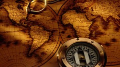 Maps old map compasses