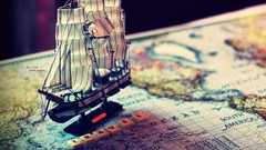 Maps sailing travel sailing ships scrabble
