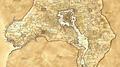 Maps the elder scrolls digital art video games