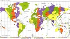 Maps Time Zones